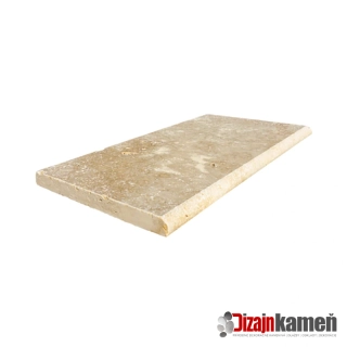 Travertín ATR22 Light | bazénový lem/schodnica/parapet